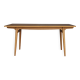 Table à manger extensible en chêne Hans J. Wegner, modèle AT 310, par Andreas Tuck, 196