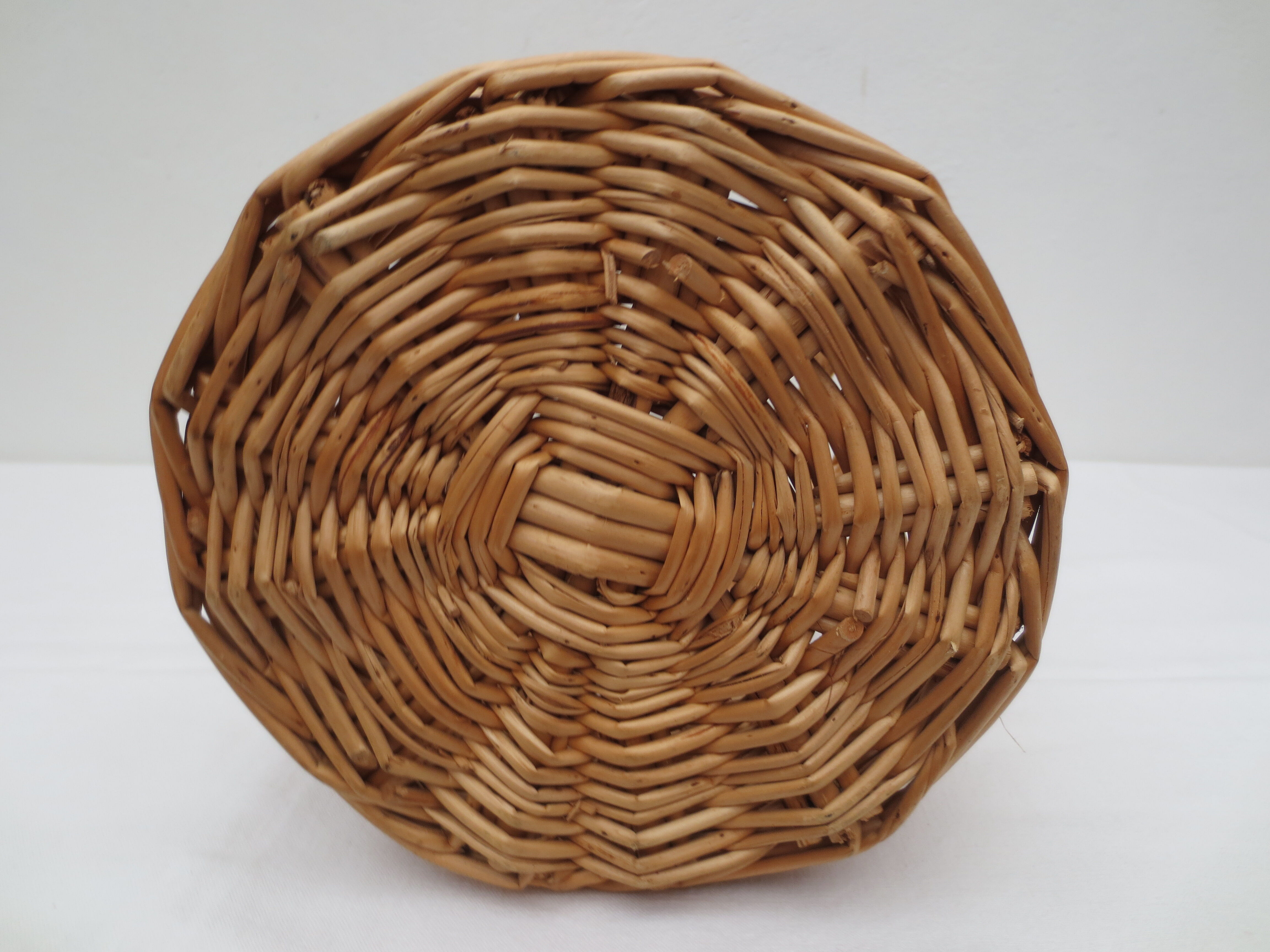Old baguette basket, wicker bakery