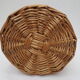 Old baguette basket, wicker bakery