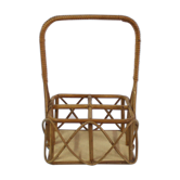 Rattan bottle holder