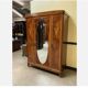 Antique - wardrobe, linen cupboard, inlays -