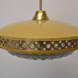 1970s Space Age Metal Pendant by LUDIB Bratislava