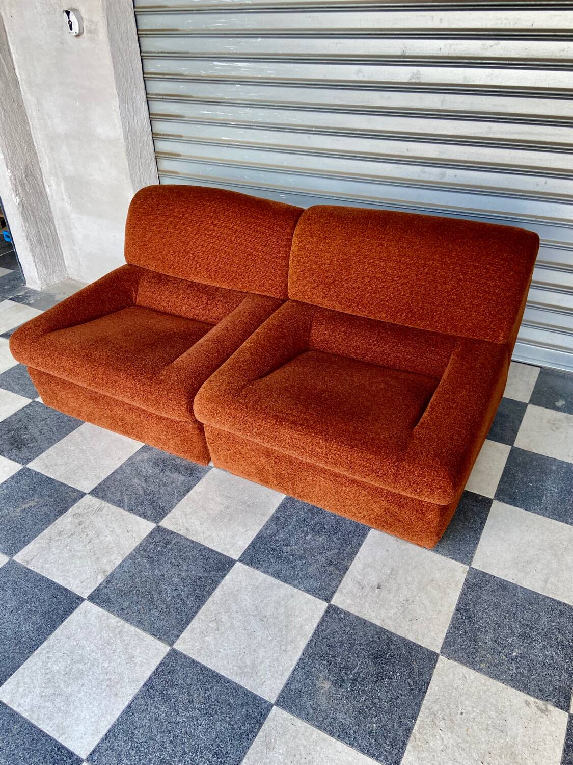 Pair of vintage armchairs