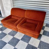 Paire de chauffeuses vintage