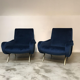 Pair of armchairs "Lady", Marco Zanuso