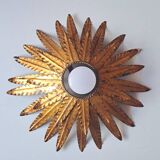 Wall lamp, metal sun ceiling light