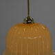 Suspension en verre du milieu du siècle, années 1960