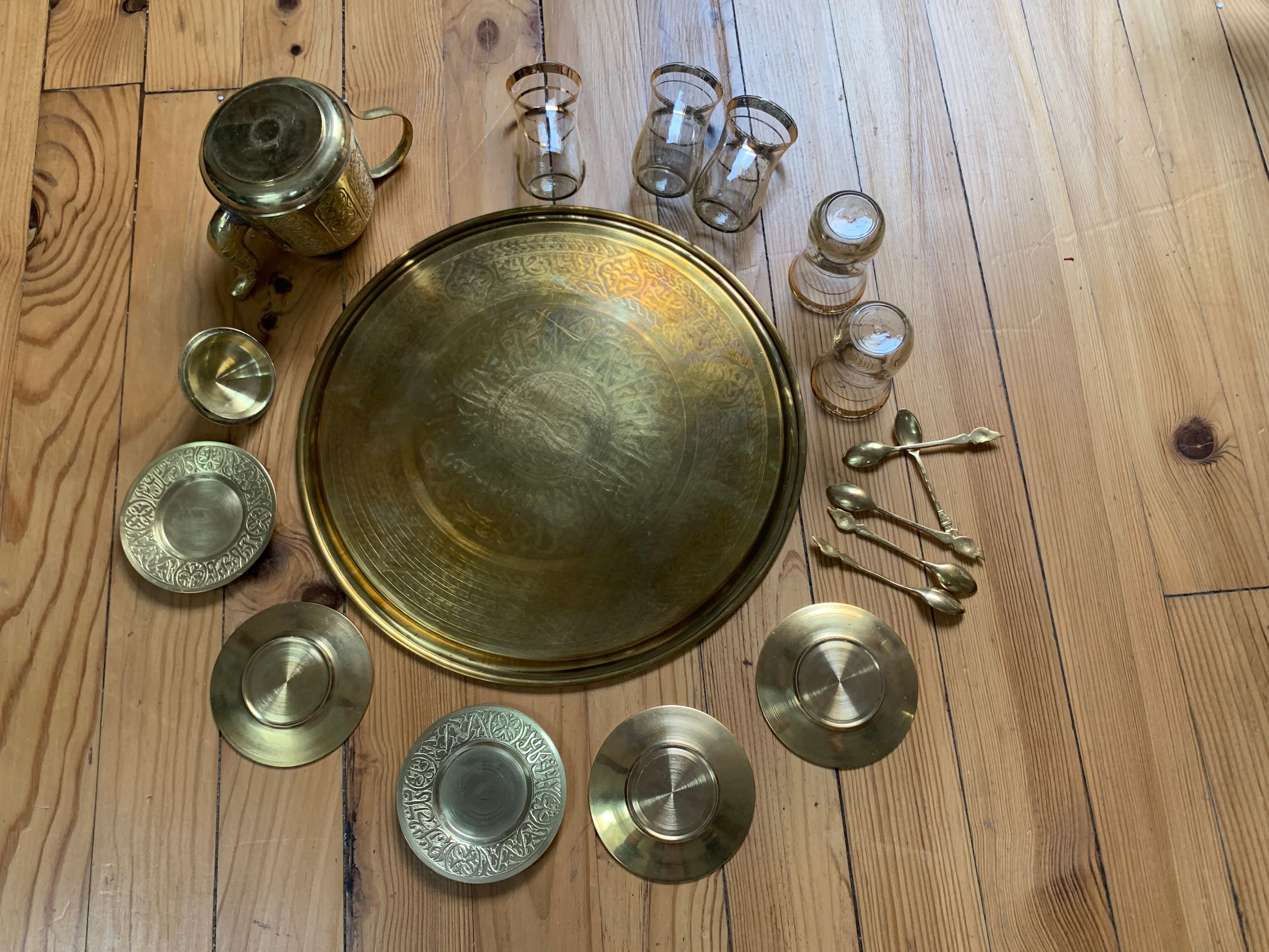 Moroccan tea service