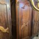 Louis XV wardrobe with two doors, Cherry wood. 18th century.