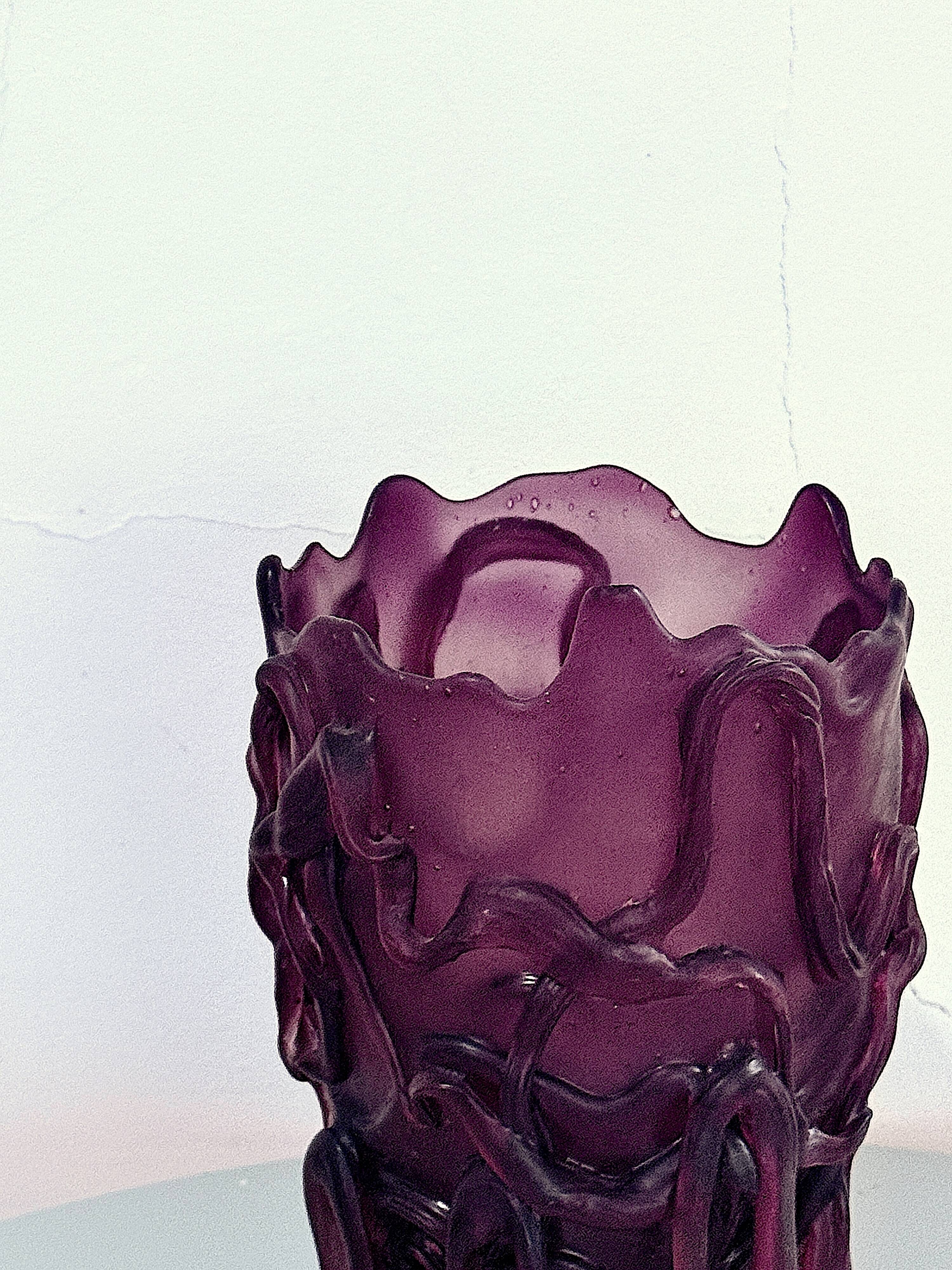 Vase Gaetano Pesce Medusa for Fish Design