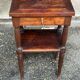 Louis XVI bedside table made of solid wood from the 20th century.