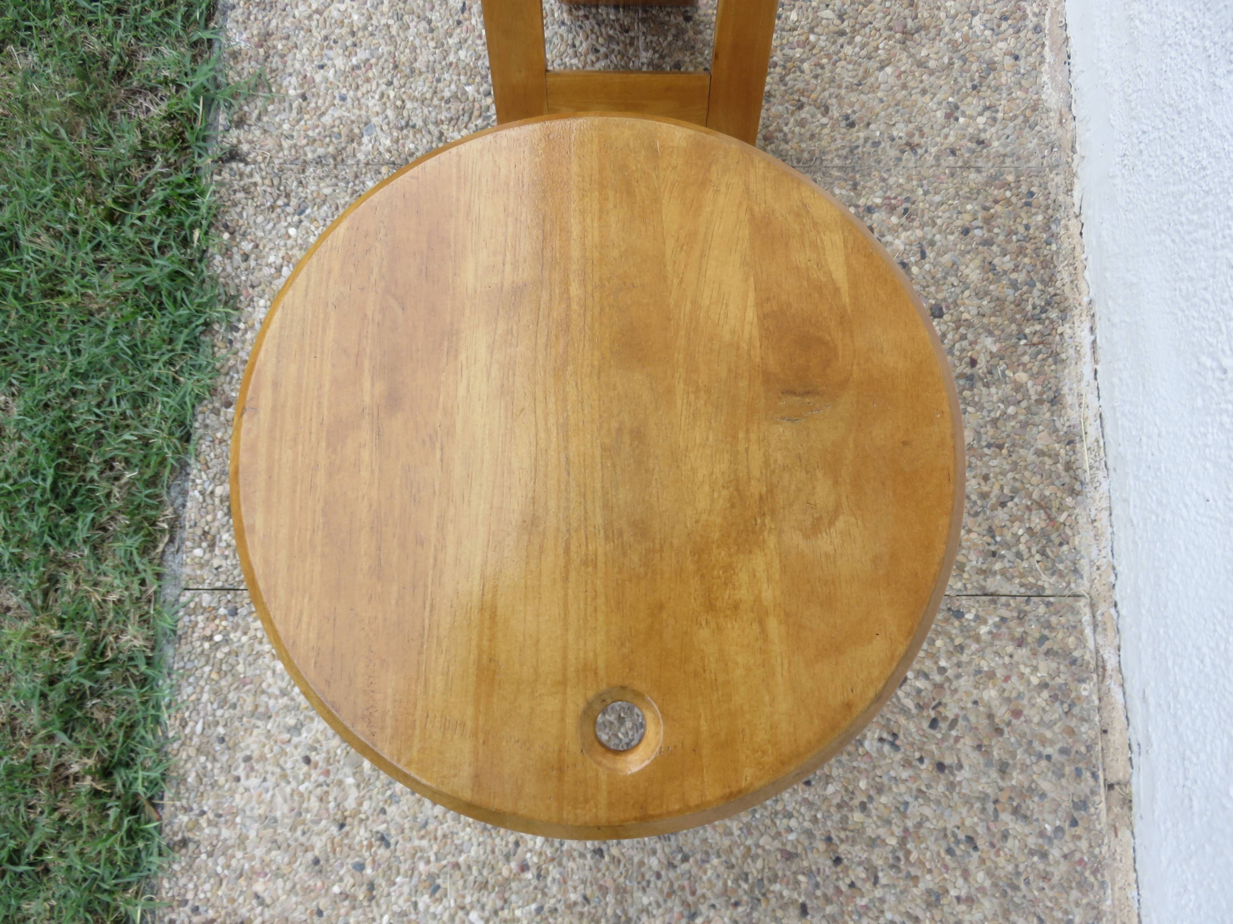 Paire de tabourets pliants attribué à Roger Tallon, 1980