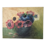 Acrylic on canvas old still life