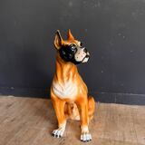 Chien en porcelaine