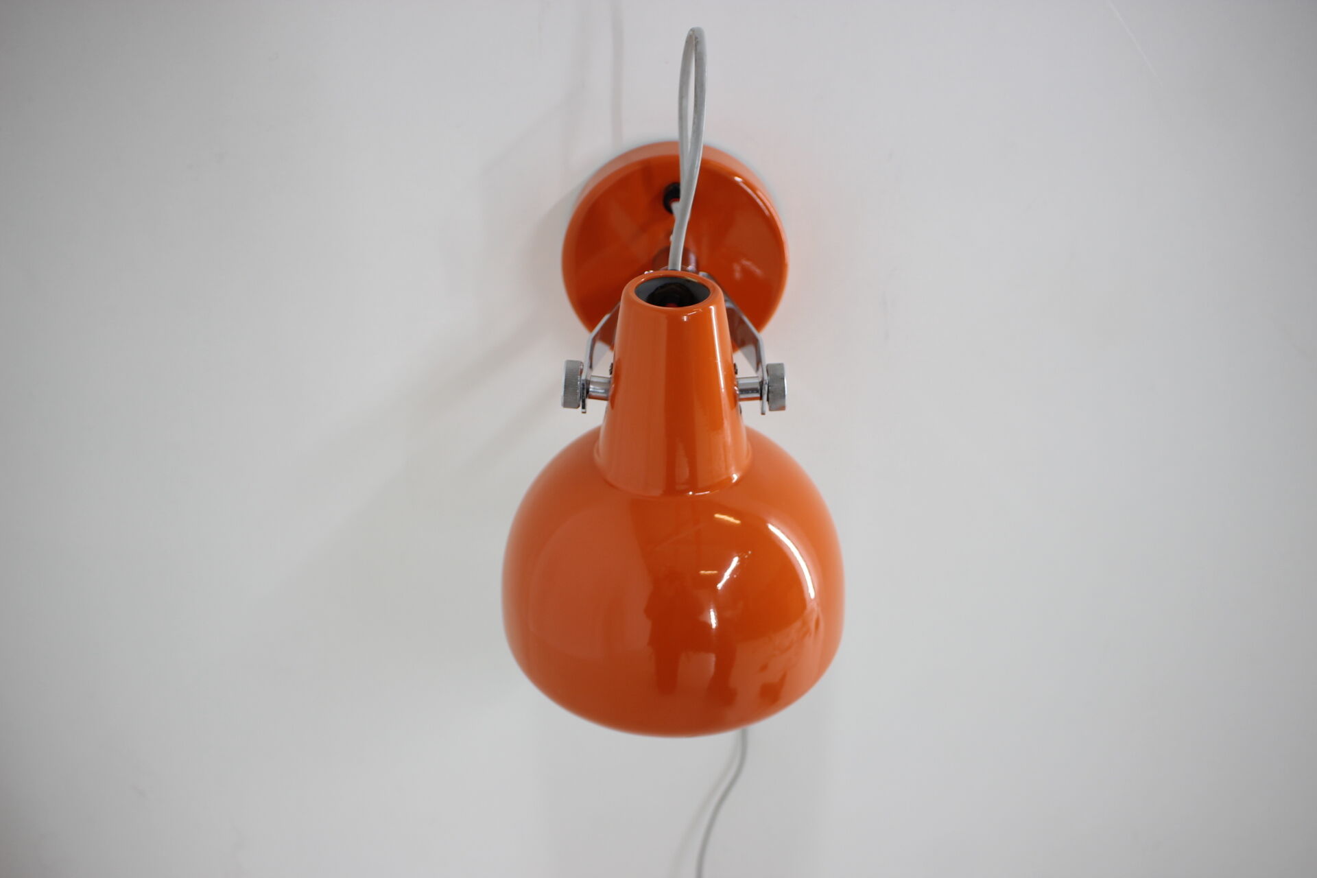Mid-century orange wall lamp/Lidokov, 1970´s