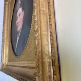 Portrait of a woman from the 19th century.