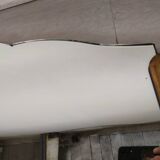 Art Deco brass mirror