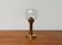 Brass and glass candle holder by Harald Buchrucker, mid-century, 1960s.