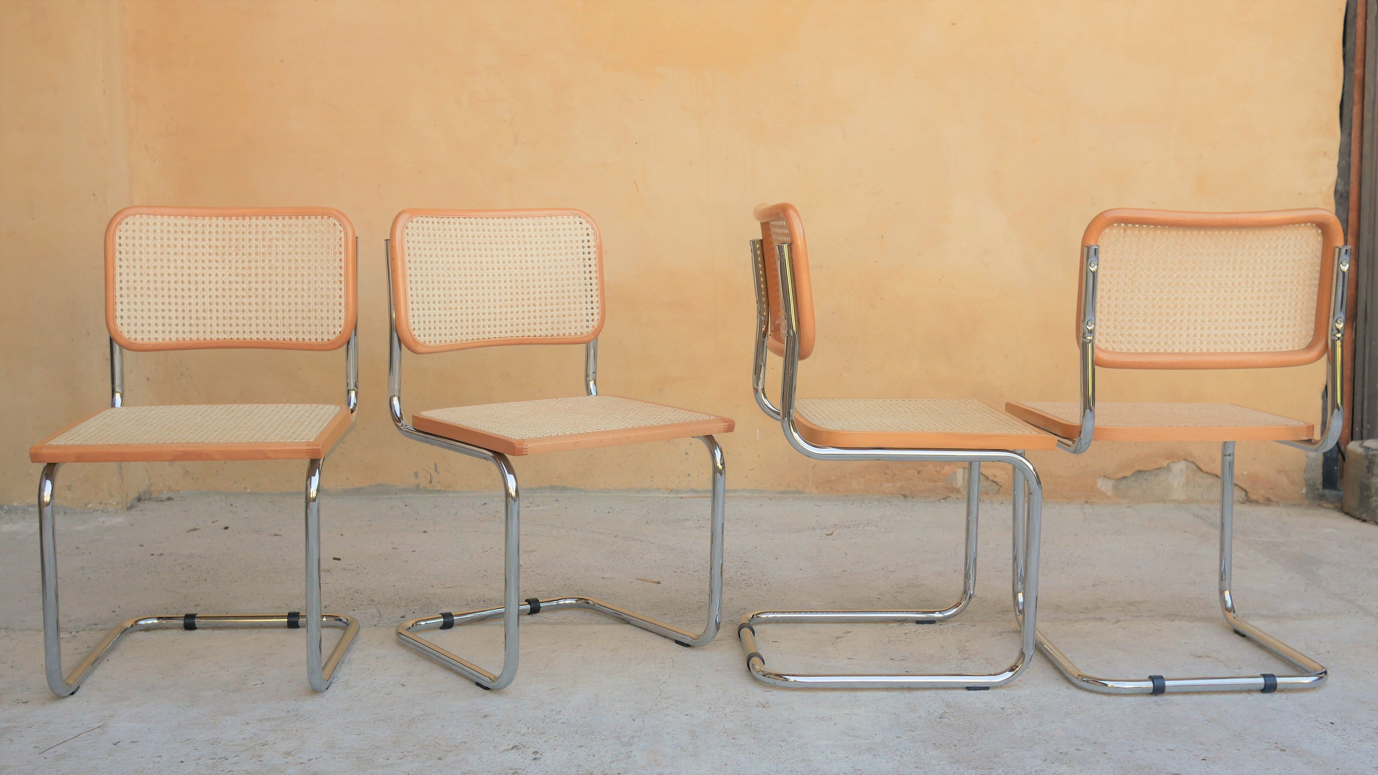 Chair B32 by Marcel Breuer, Made in Italy