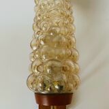 Bubble glass wall lamp, 60s