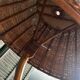 1960s rattan floor lamp – 3-in-1