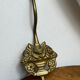 Wall-mounted brass hook