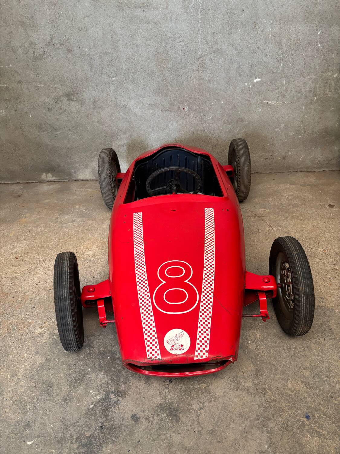 Magnificent vintage Formula 1 pedal car