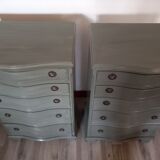 Pair of chests transition style LXV-XVI