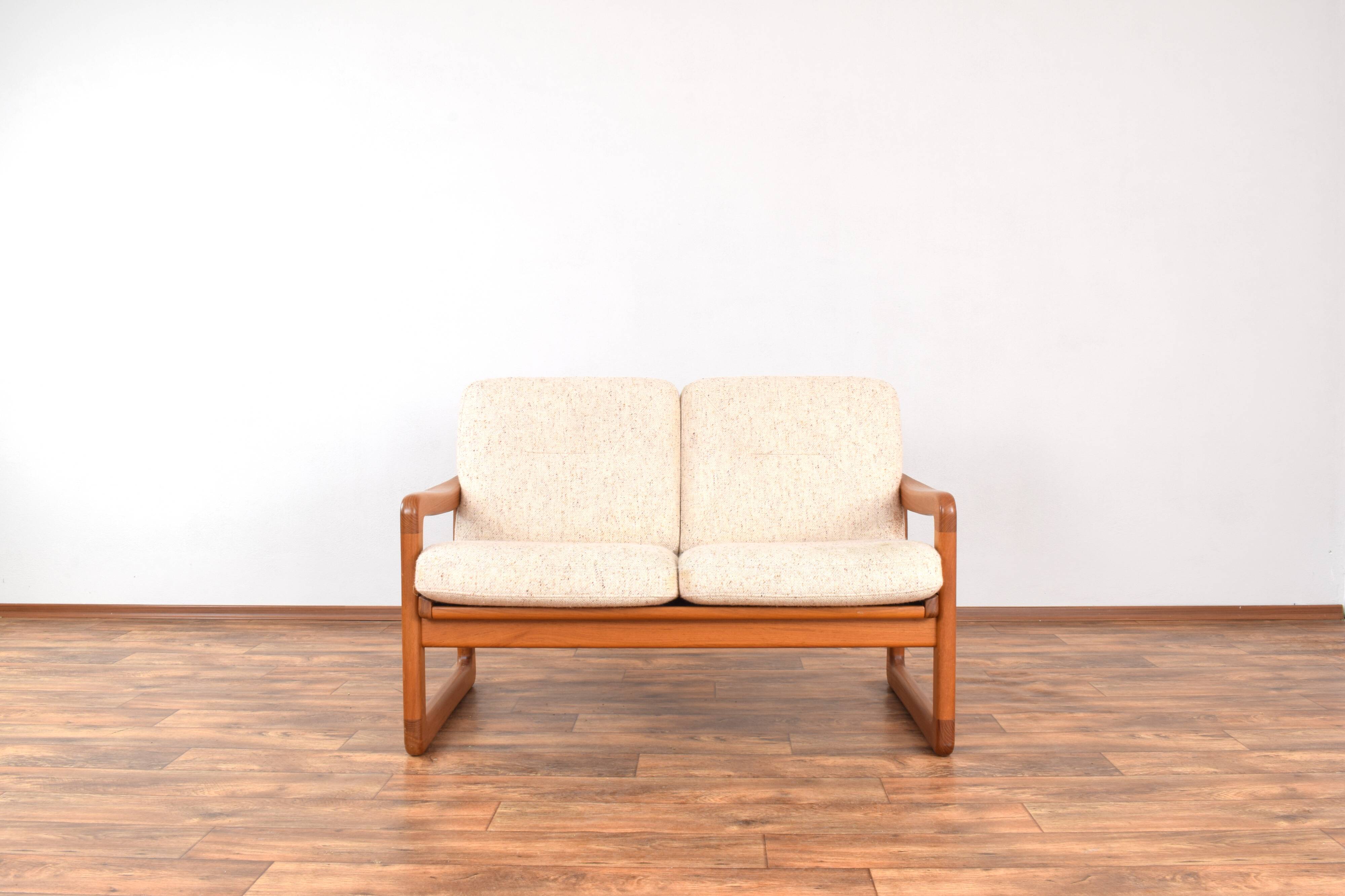 Mid-Century Danish Teak Sofa from Poul Jeppesen, 1970s.