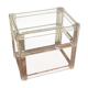 Table basse Roche Bobois, 1970 en plexiglass et verre