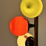Designer floor lamp model 'galassia' stilnovo style, italy