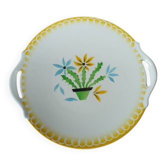 Old plate Digoin and Sarreguemines