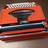 Sperry Rand Remington Riviera orange typewriter - Perfect condition