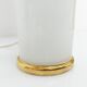 Lamp base in white opaline glass, Uno & Östen Kristiansson for Luxus Su