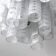 Ercole Barovier, rare "Graffito" Murano glass chandelier, Italy 1960