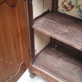 Solid cherry wood sideboard with 3 doors and 1 drawer