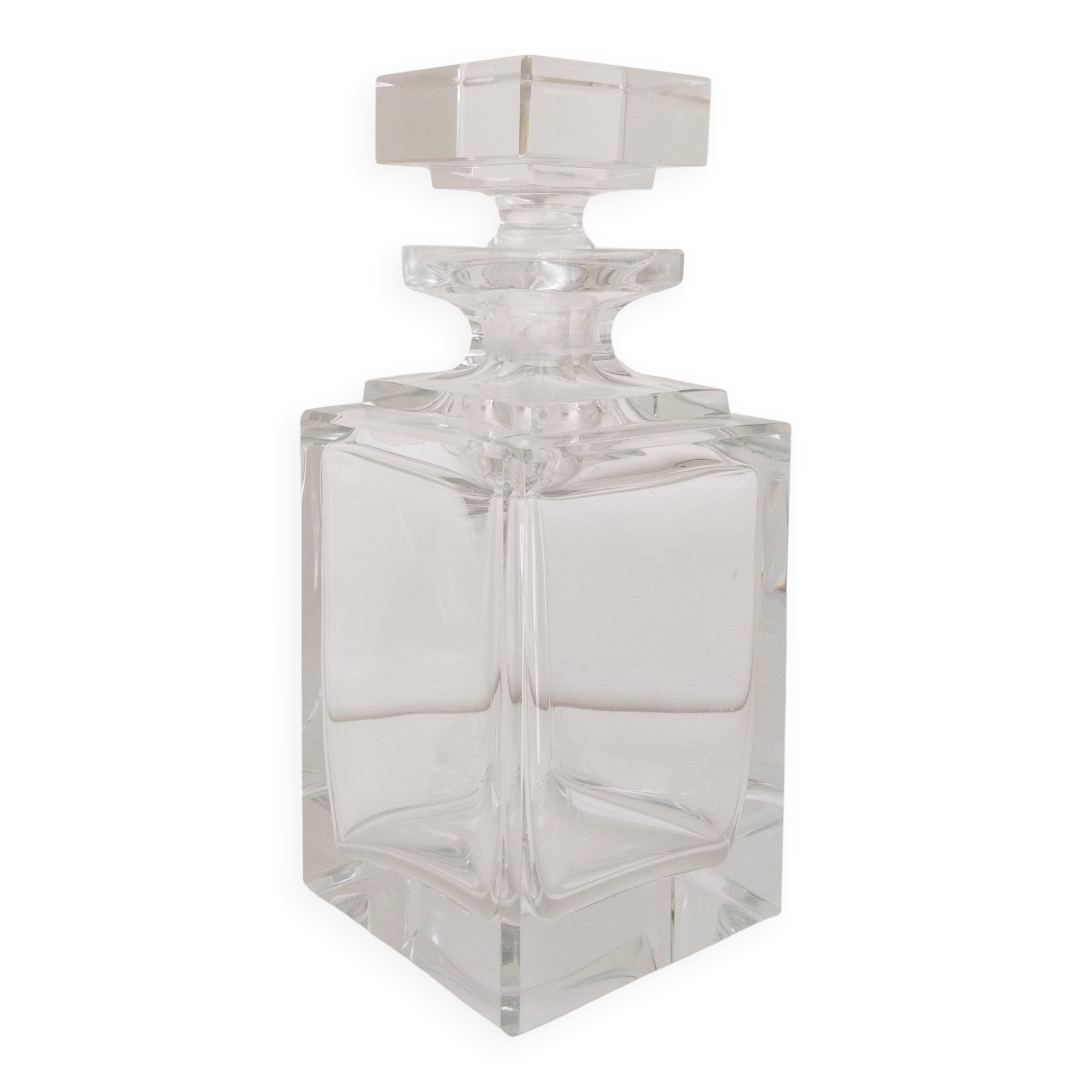 Crystal liqueur and whiskey decanter