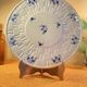 Assiette de service terre de fer Saint Amand