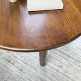 Round oak table 1950