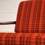 Scandinavian two-seater bench