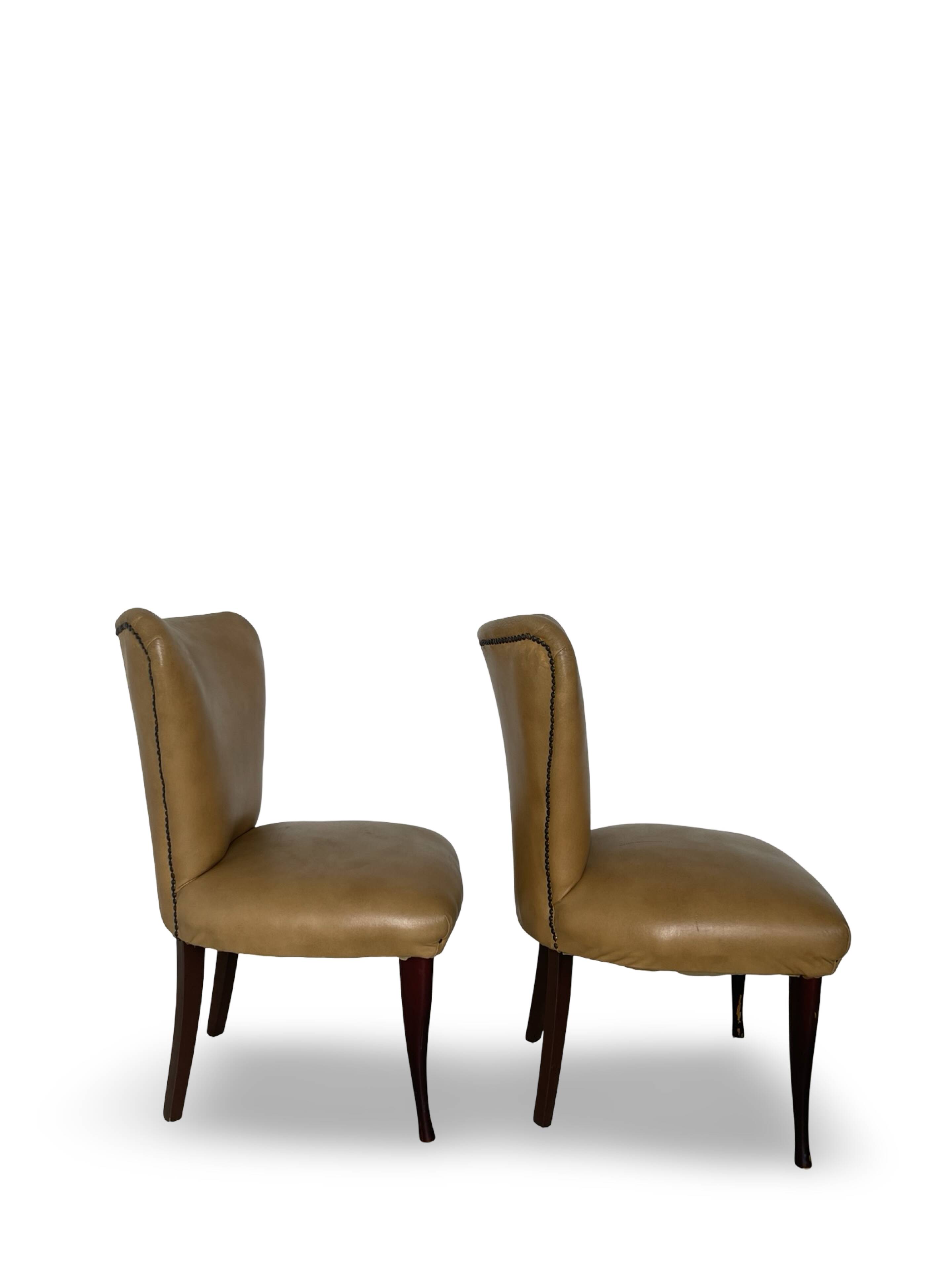 Chaises d'appoint italiennes années 1960