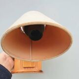 2 vintage pine wall light fixtures
