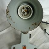 Philips industrial design clamp workshop lamp vintage reading light 1960