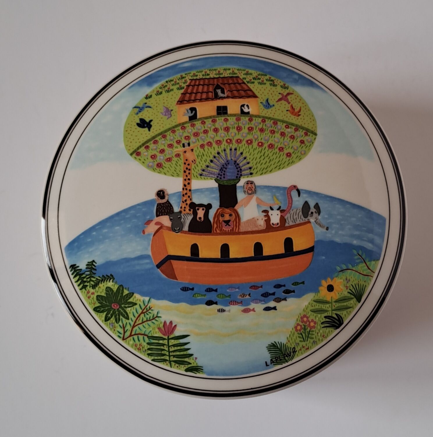 Large Bonbonnière Villeroy and Boch Noah's Ark
