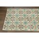 1970s vintage Turkish Oushak handmade wool cotton beige runner rug 85x270