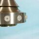 Danish space age suspension design, vintage pendant from the sixties.