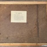 Swedish Modernism oil  landscape by I. Broberg