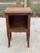 Louis XV bedside table in dark matte oak