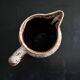 Flamed brown beige pitcher