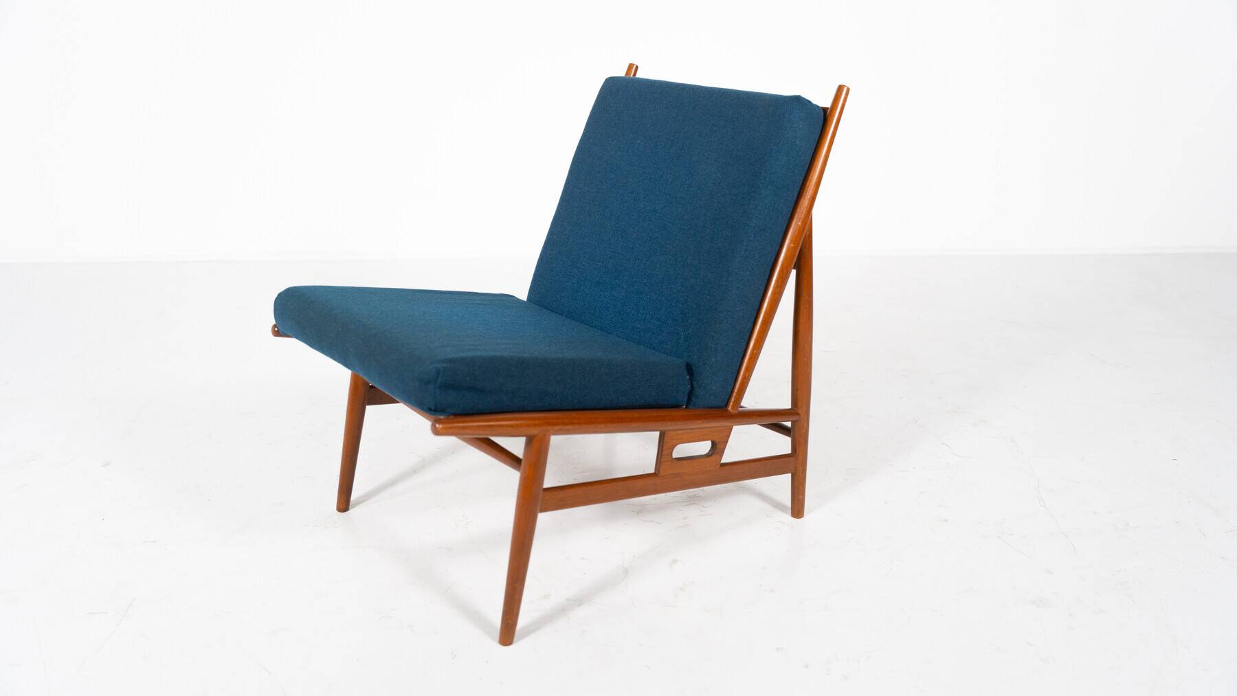 Mid-Century Modern Pair of Armchairs by Isa, Italy, 1960s